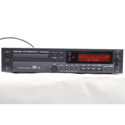 TASCAM 業務用 CDレコーダー CD-RW900MKⅡ