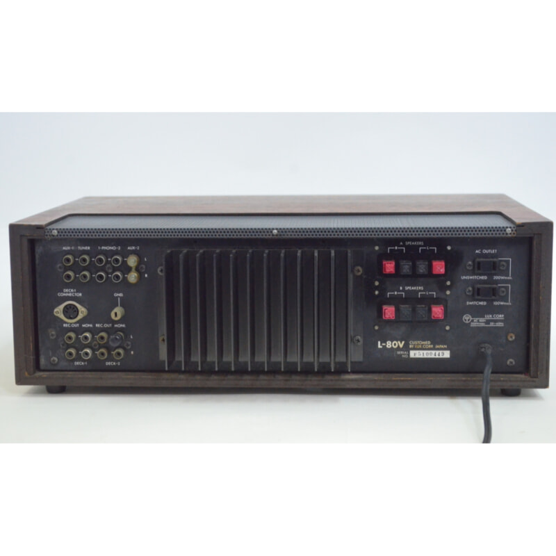 LUXMAN ラックスマン プリメインアンプ L-80Vの画像1