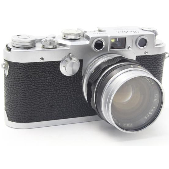 レトロLeotax レオタックス FUJINON L1:2 F=5cmレンズ付きの画像1