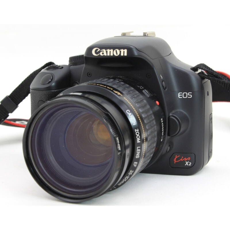 Canon キャノン デジタル一眼レフカメラ EOS Kiss X2の画像1