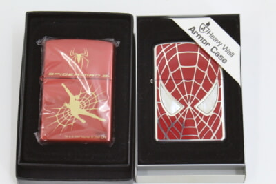 Zippo ジッポ スパイダーマン 2点の買取り品の画像