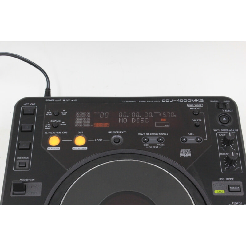 Pioneer パイオニア ■ プロフェッショナルCDプレーヤー [CDJ-1000Mk2]の画像1