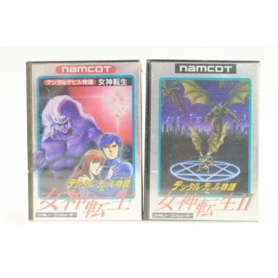 ナムコ デジタルデビル物語 女神転生1・2 ファミコンソフトの買取り品の画像