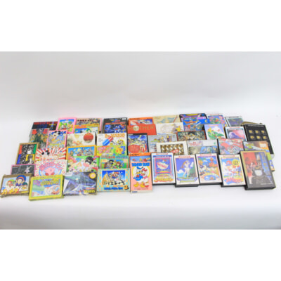 Nintendo 任天堂 ファミコンソフト箱付 北斗の拳 / ワギャンランド などの買取り品の画像
