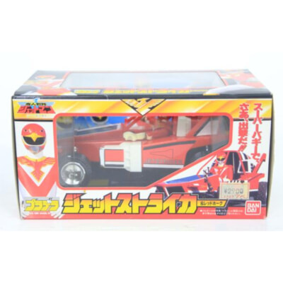 【レア品】プラデラ  鳥人戦隊ジェットマン ・ジェットストライカー＆レッドホーク 【当時物】の買取り品の画像