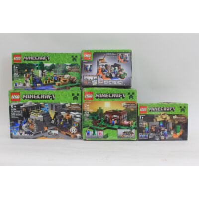 LEGO レゴ MINECRAFT マインクラフト 5点