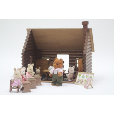 シルバニアファミリー 木製丸太小屋の買取り品の画像