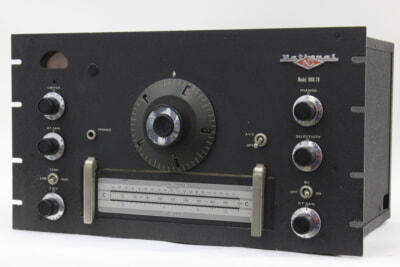 national HRO-7R 真空管無線機の買取り品の画像