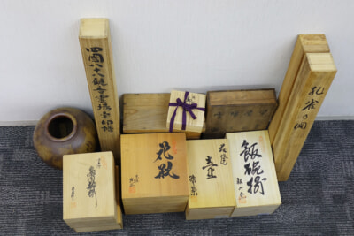 遺品整理買取 蔵の骨董品を数点の買取実績